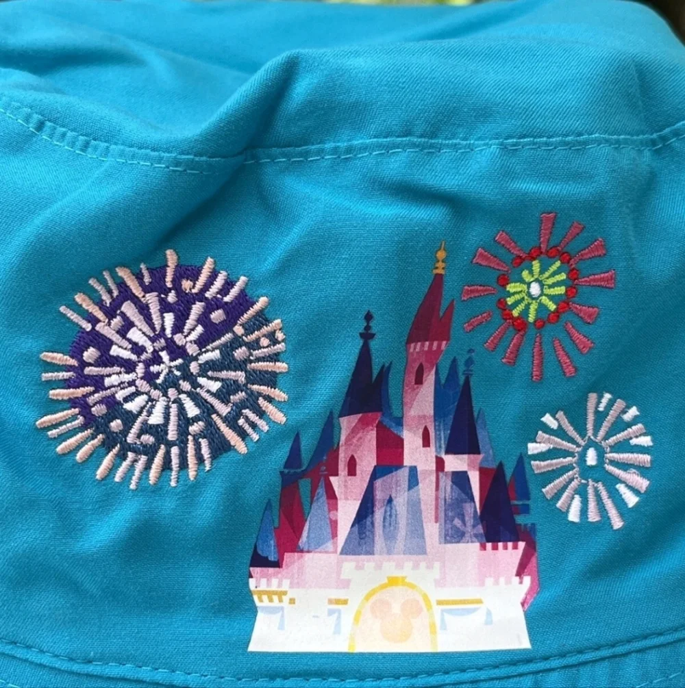 Disney Girl Vibrant Purple Character Bucket Hat